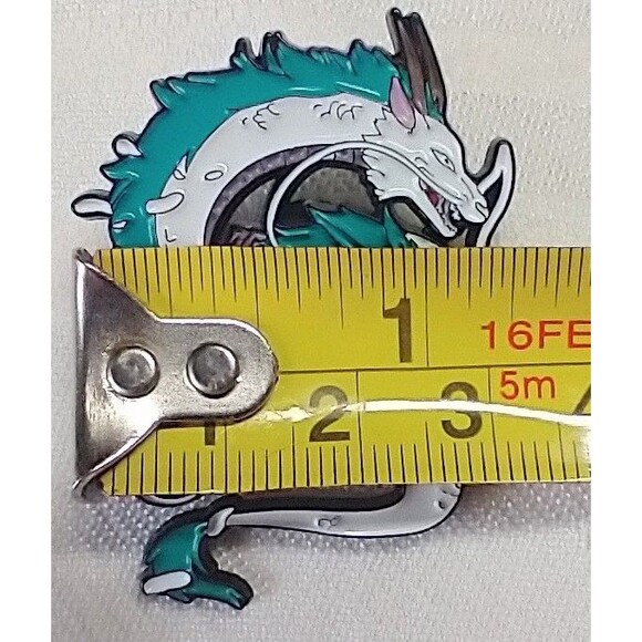 Spirited Away Anime Haku Dragon Studio Ghibli Enamel Pin Jacket Purse Backpack - Picture 5 of 7